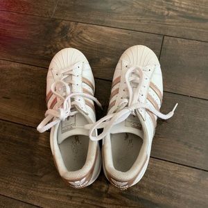 Rose gold Adidas SUPERSTAR